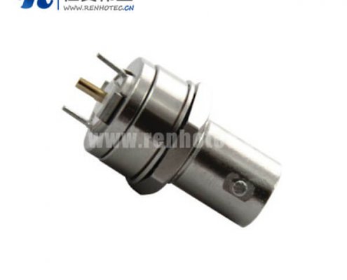 BNC直式锌合金母头射频同轴面板安装