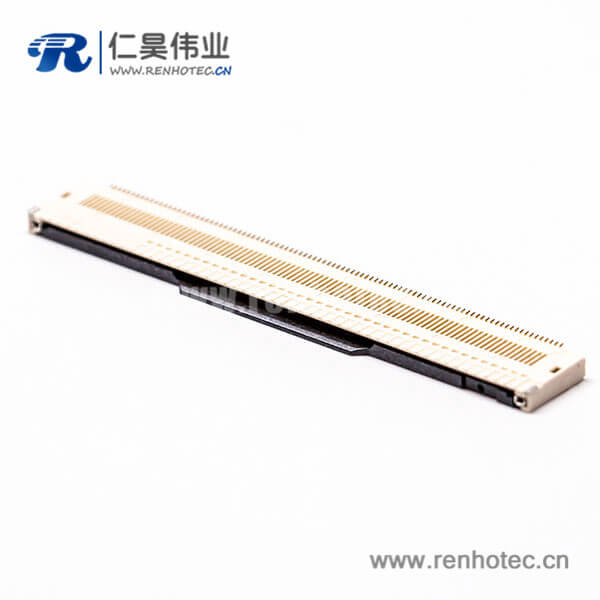 1 fpc座0.5PH前掀盖式下接触2.2H矩形接插件