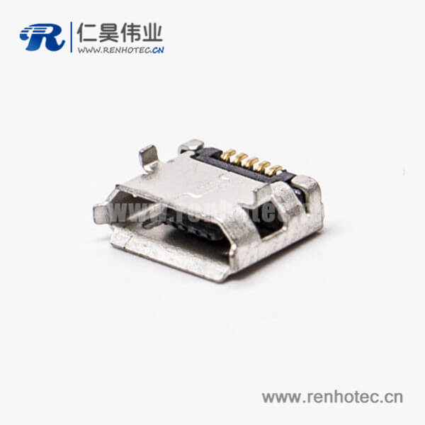 KY-MICRO-05T39 手机micro usb接口封装B型DIP 5.65