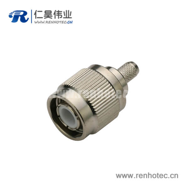 DOSIN-802-1006 tnc射频接插件反极直式插头压接同轴线缆RG400