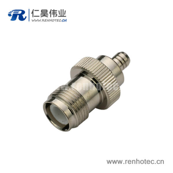 DOSIN-802-1009 tnc型射频接插件母头直式焊接 同轴线缆UT085