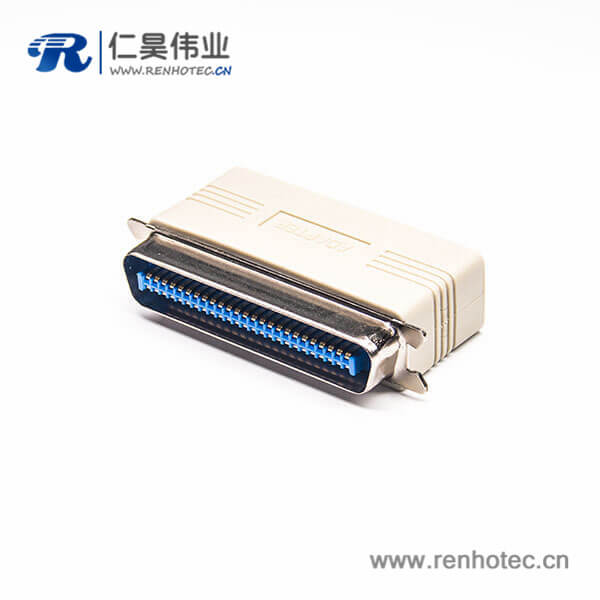 SCSI接口 HPCN型公头50芯转HPDB型母头50芯直式接插件卡钩按键式安装 SCSI接口 HPCN型公头50芯转HPDB型母头50芯直式接插件卡钩按键式安装