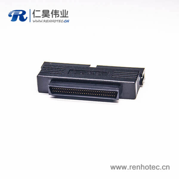 SCSI 接插件VHDCI型公头50芯转HPDB50芯公头直式接插件转接头 SCSI 接插件VHDCI型公头50芯转HPDB50芯公头直式接插件转接头